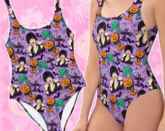 Mistress of the Dark One-Piece Swimsuit