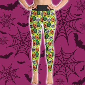 Glad Halloween Yogaleggings