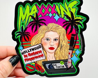 MaXXXine Glossy Vinyl Sticker