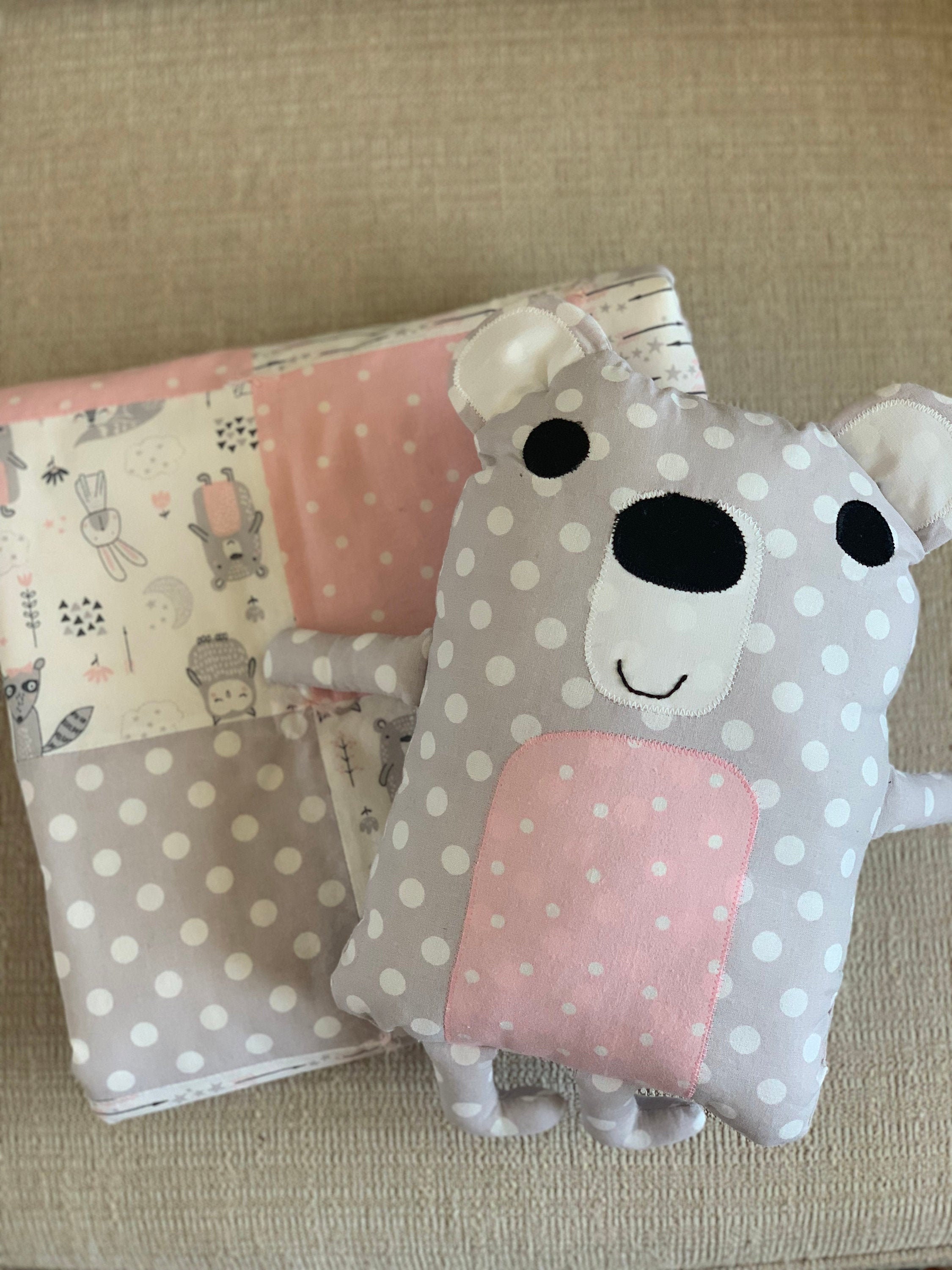 Rose Et gris Woodland