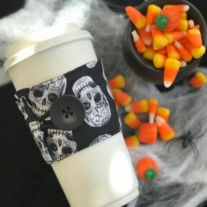 Skulls Coffee Cozy