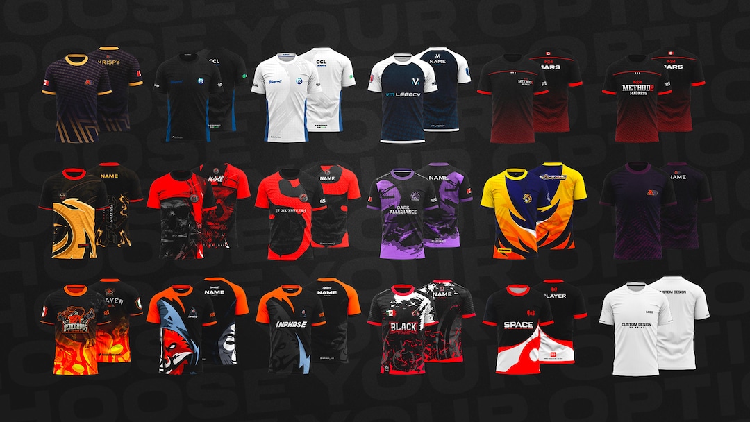 Camisetas esports personalizadas hotsell