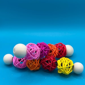 Apple Stick Toy - Enrichment for chinchillas, rabbits and guinea pigs