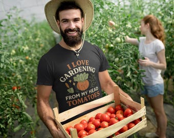 Tomato Pun Shirt: Vintage Funny Garden Tee, Plant Parent Gift