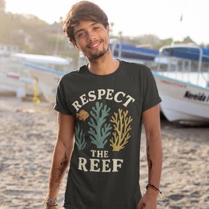 Respect the Reef Shirt: Vintage Coral Conservation Tee