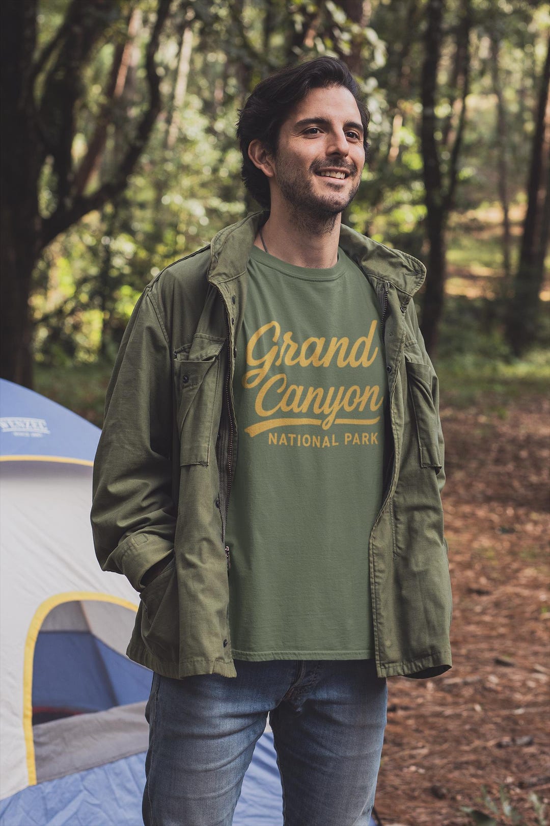 Vintage Grand Canyon Shirt: National Park Tee, Retro Script Graphic Top ...