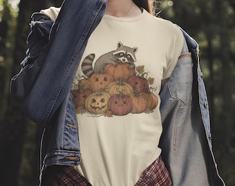 Raccoon Mischief Shirt | Forest Animal Tee | Funny Woodland Graphic Top