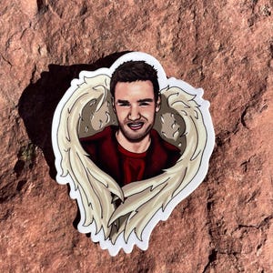 Adesivo Liam Payne | Adesivo de vinil | Adesivo de música | Adesivo para laptop | Adesivo para garrafa d&#39;água