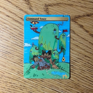 Adventure Time Command Tower, Magic The Gathering Proxy