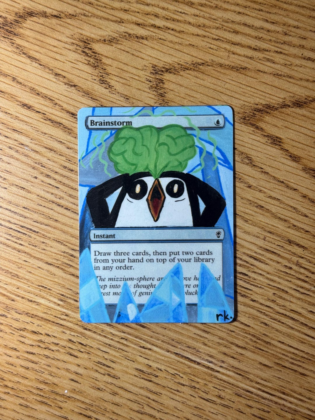 Adventure Time Brainstorm, Magic the Gathering Proxy - Etsy