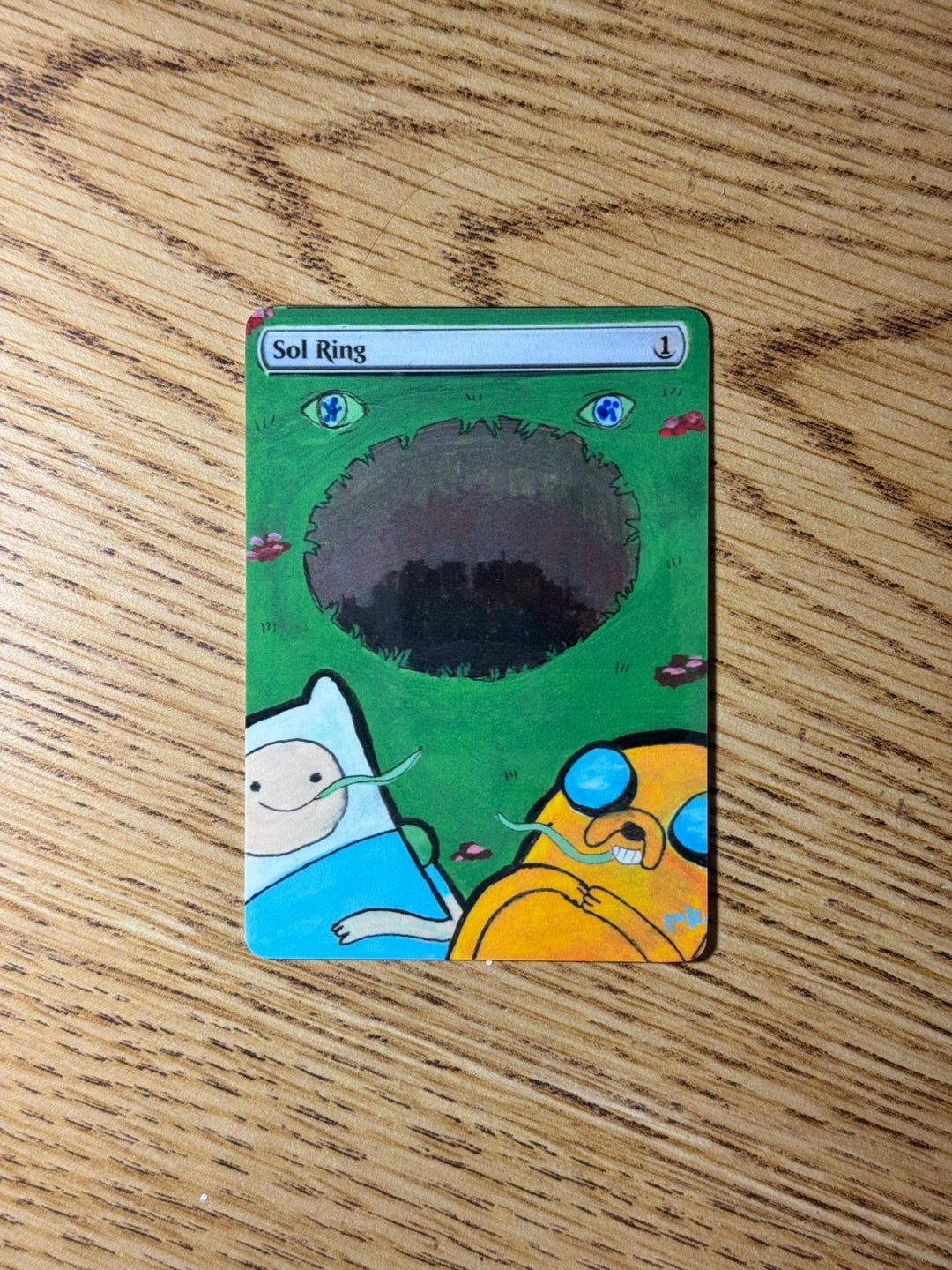 Adventure Time Sol Ring, Magic the Gathering Proxy - Etsy