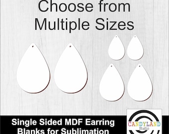 sublimation earring blanks circle earring blanks,Bar earring blank,single and double sided,Bar Necklace Set of 10 BAR earring blanks