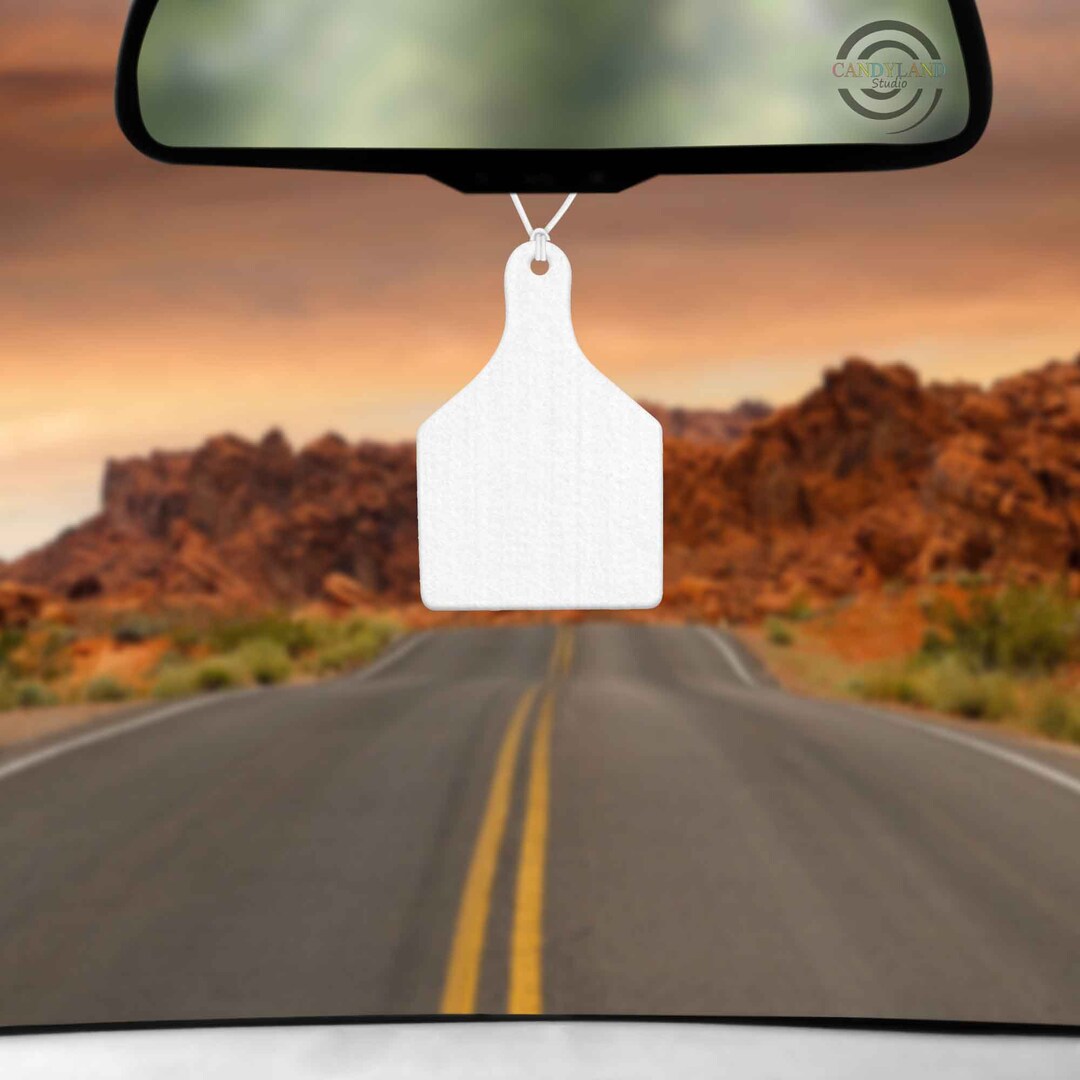 Cow Tag Air Freshener Sublimation Blank – Pioneer Supplier & Creations
