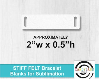 Sublimation Blank Heart Shaped Bracelet I Point Blanks LLC