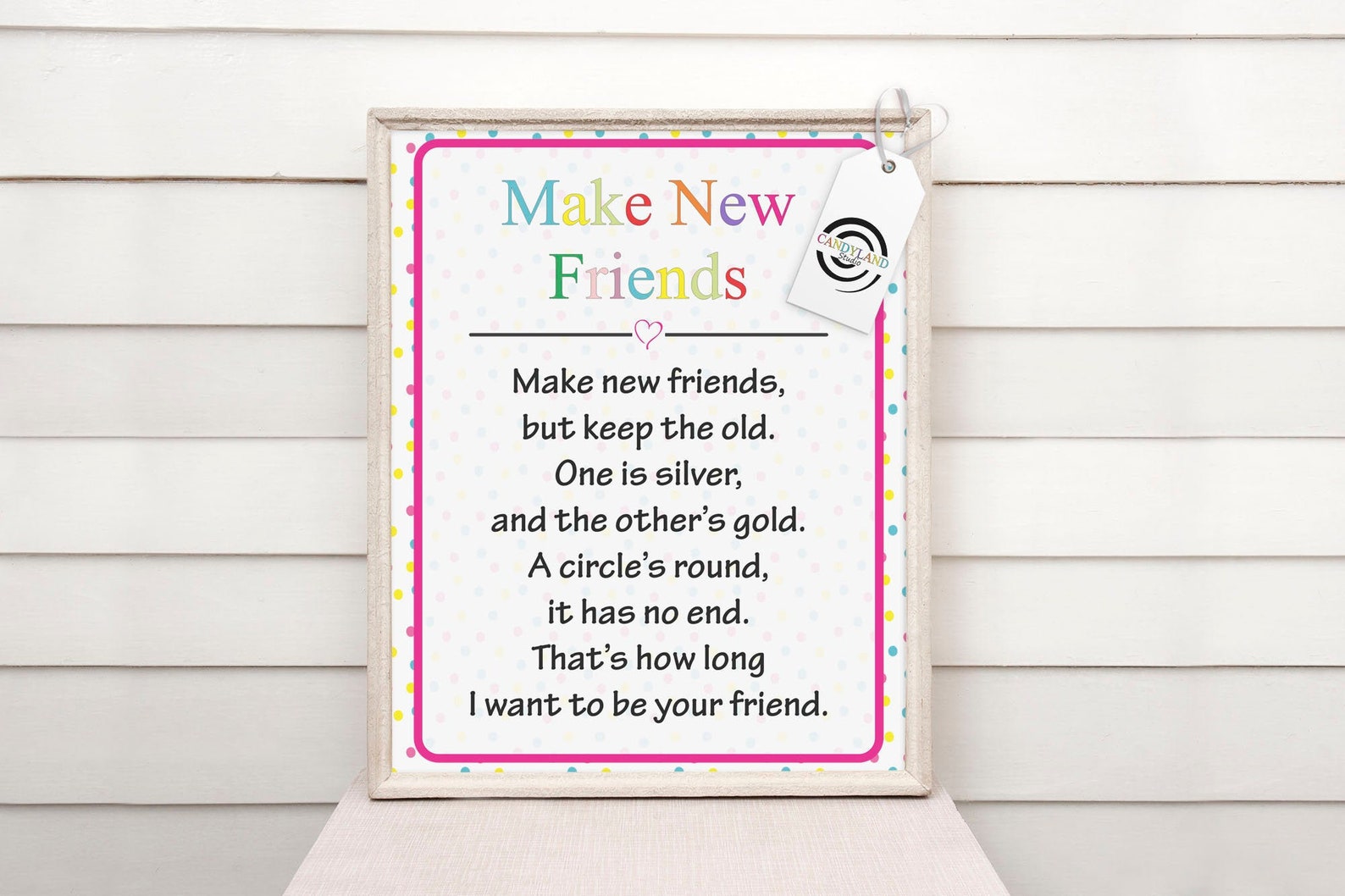 Make New Friends Digital Download Girl Scout Song Printable Etsy