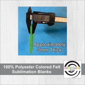 Rectangle 100% Polyester Sublimation Felt Blanks Unscented DIY Air Fresheners Car Freshener Car Charm image 5