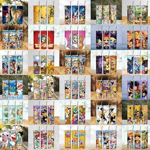 40+ 20oz Cartoon Tumbler Bundle | Cartoons Sublimation Designs | All Cartoon Character Sublimation | Cartoon Tumbler Designs | Png