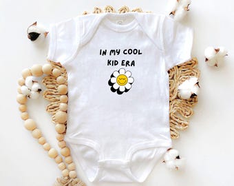 Cool Kid Outfits Cute Infant Bodysuits Vibey Infant Outfits Era Infant Bodysuit Retro Baby Bodysuit Trendy Bodysuit Cool Kids Club Floral