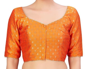 Yellow Blouse for saree Cotton Square Neck Blouse Indian Top Blouse for women Ready to wear blouse for Lehenga, cotton blouse Free shipping