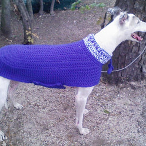 AerieDesigns Quick Easy Greyhound SWEATER In a Weekend Crochet PATTERN Digital PDF Download Instructions
