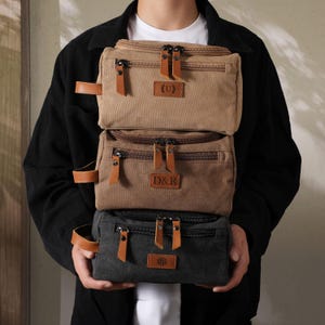 Trousse de toilette personnalisée pour homme, cadeaux personnalisés pour garçons d'honneur, cadeaux personnalisés pour homme