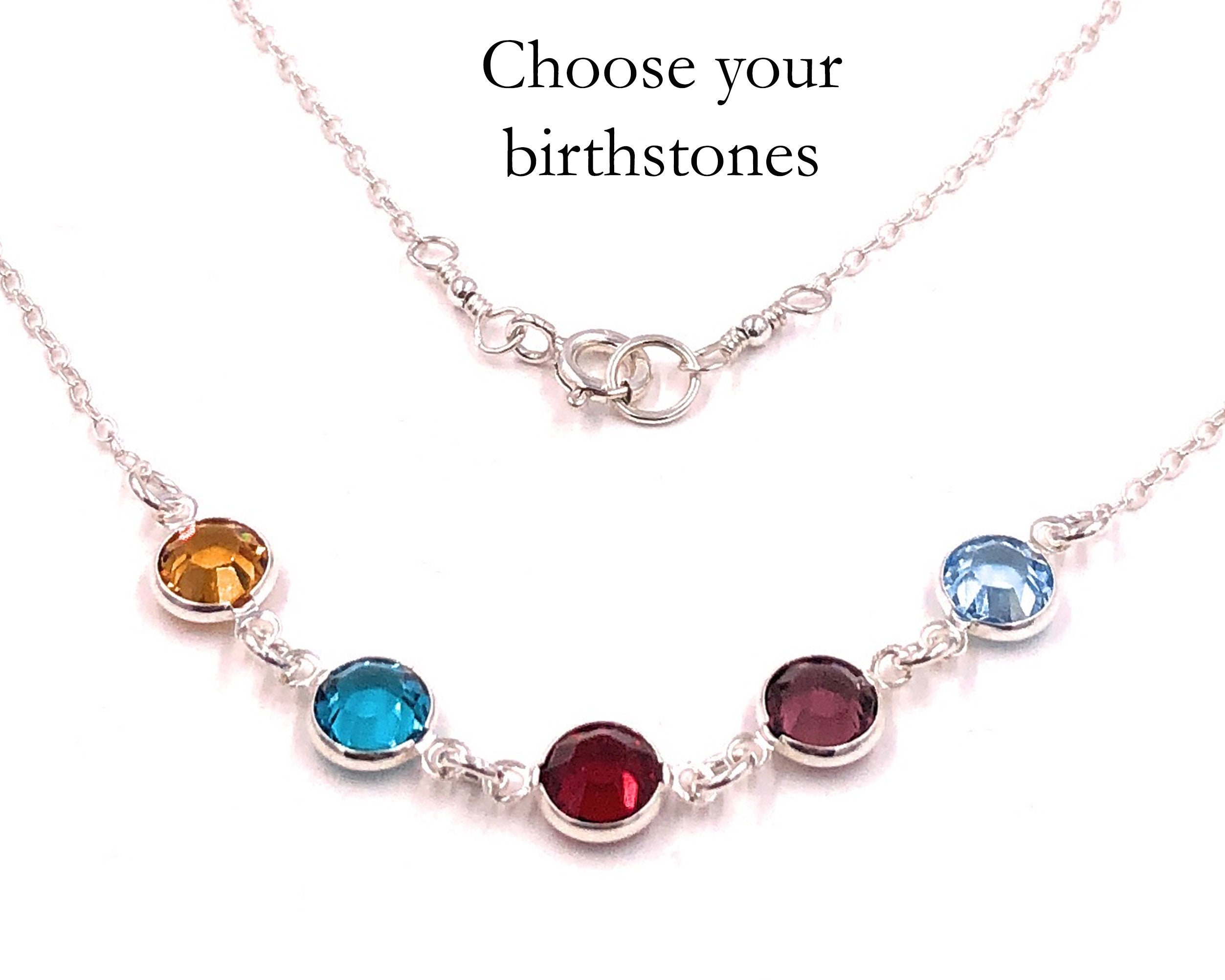 Jewelry with hotsell multiple birthstones