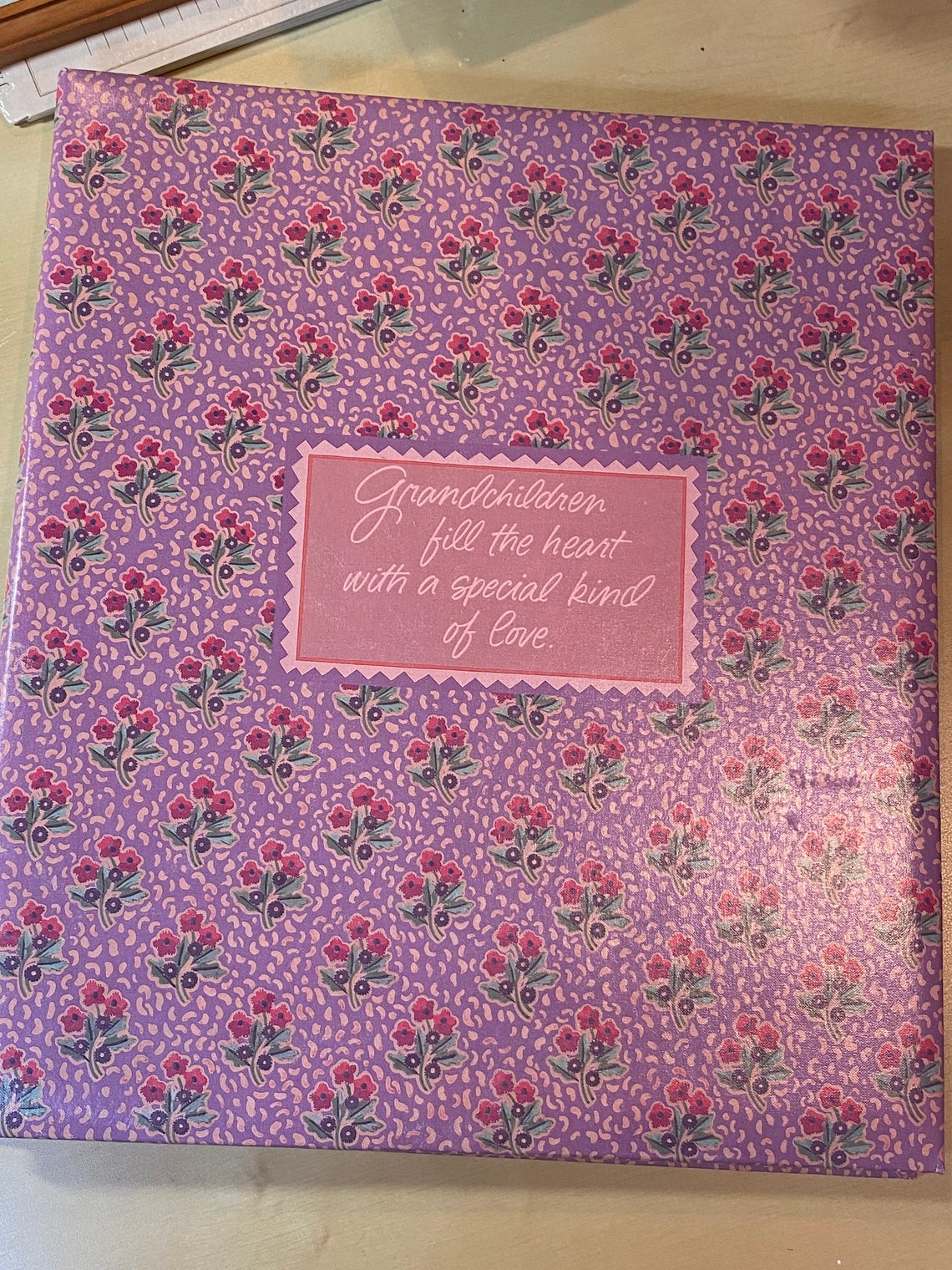 1990s Hallmark VINTAGE Photo Album GRANDCHILDREN Scrapbook 90s Etsy.de