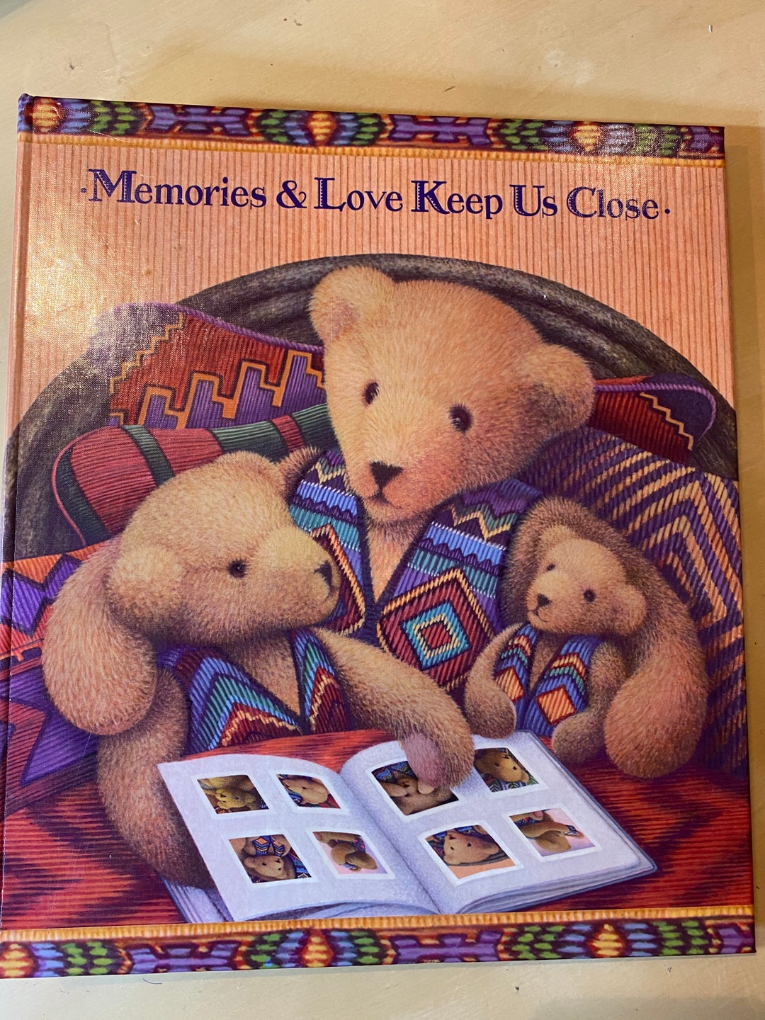 80s Hallmark Vintage Photo Album Teddybear Memories 1980s Etsy