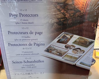 Set of 16 Creative Memories PAGE PROTECTORS 12x12 sealed pack