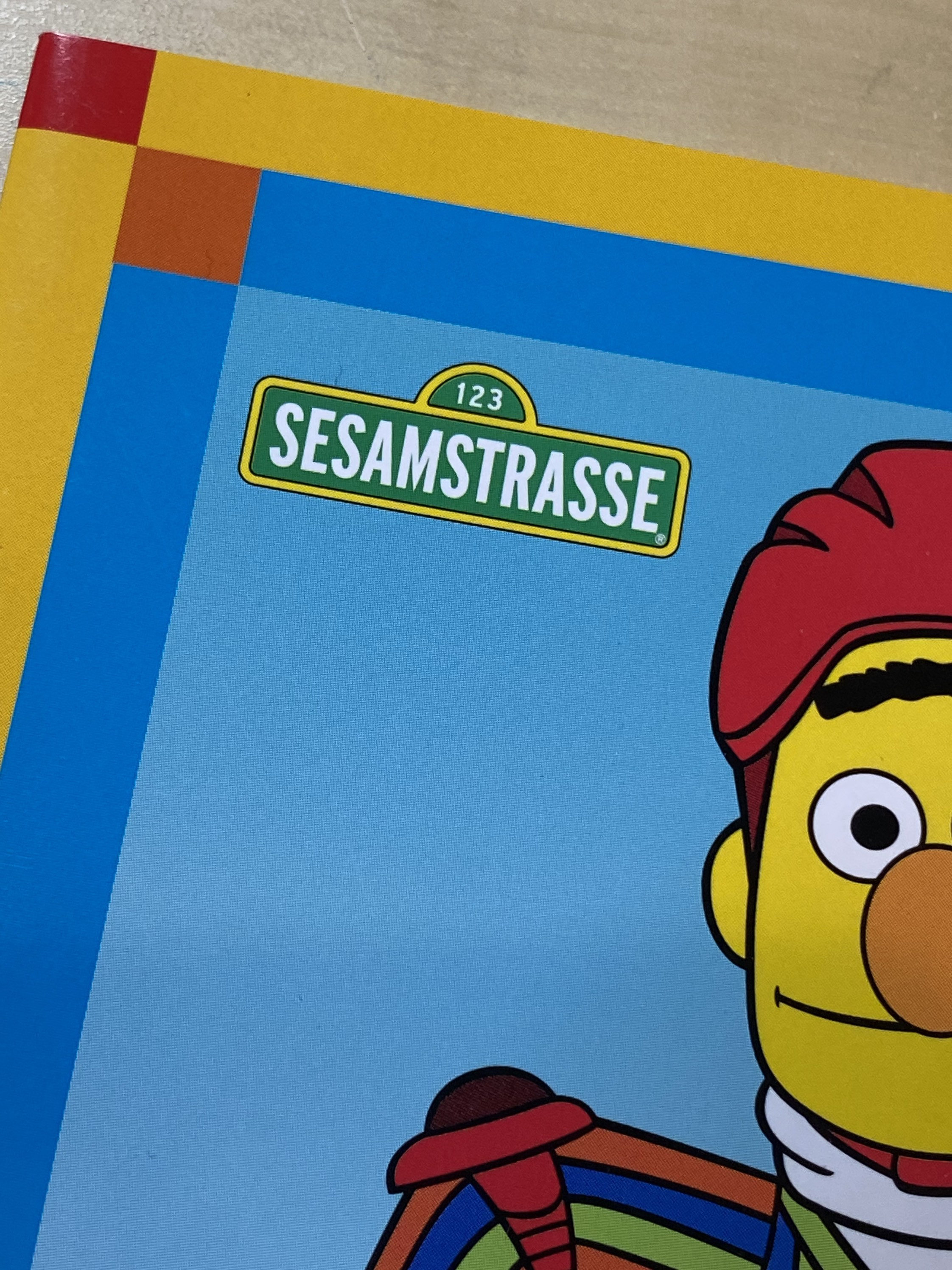 Stickers Paper 2003 SESAME STREET German STICKER Album collectible etna ...