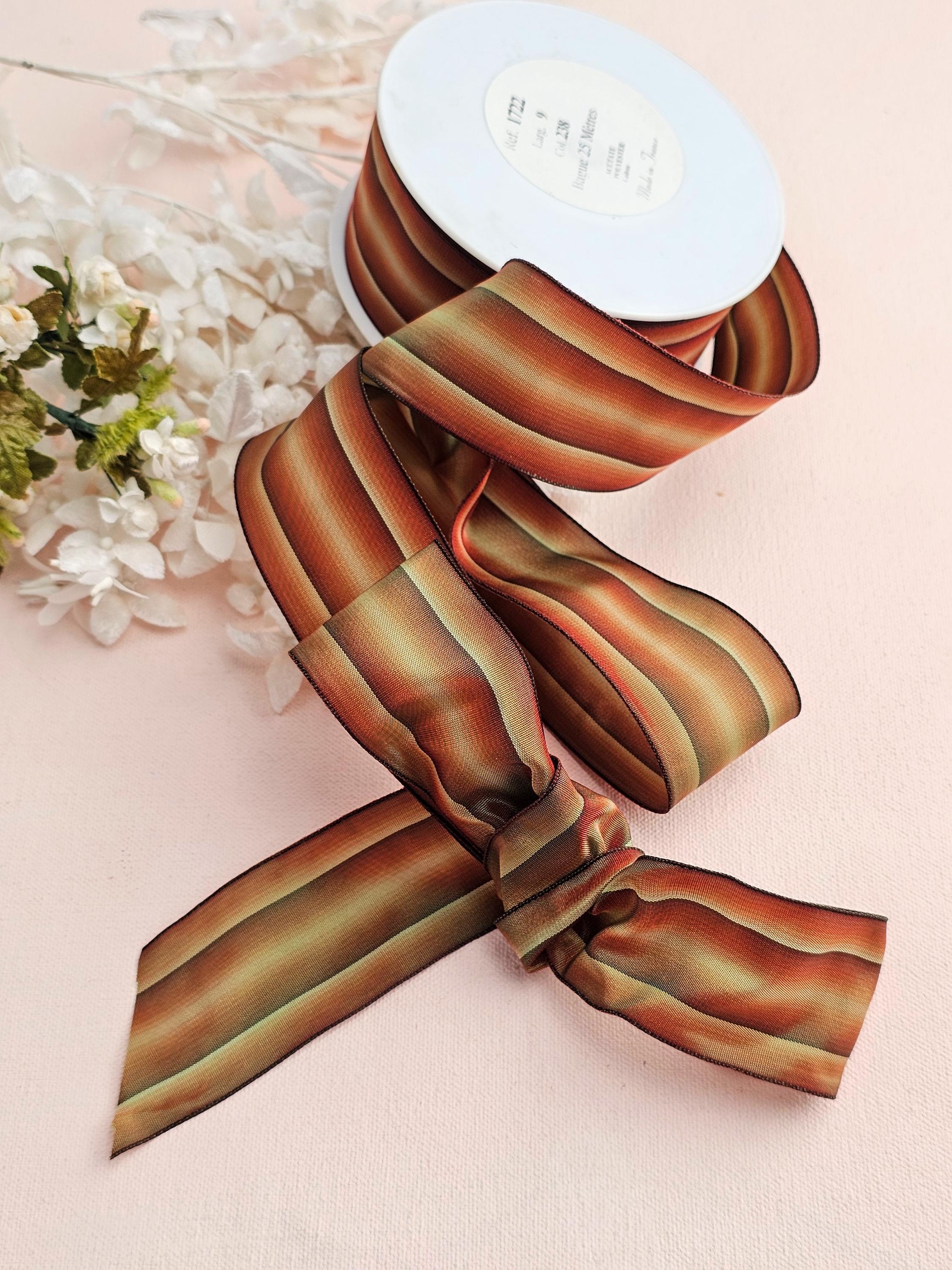 Millinery Striped Ribbon - Etsy