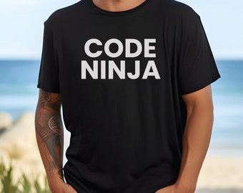 Code Ninja Tshirt, Gifts for Him, Gifts for Dad, Software Engineer Shirt, Programmer Shirt, Coding Shirt, Computer Science, Tech Shirt