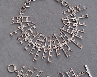 BICHE DE BERE fun Vintage Necklace and bracelet Vintage Jewelry Set