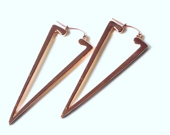 Pendiente Drea Chevron