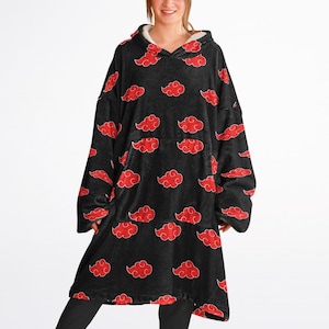 Naruto Blanket Hoodie Etsy Canada