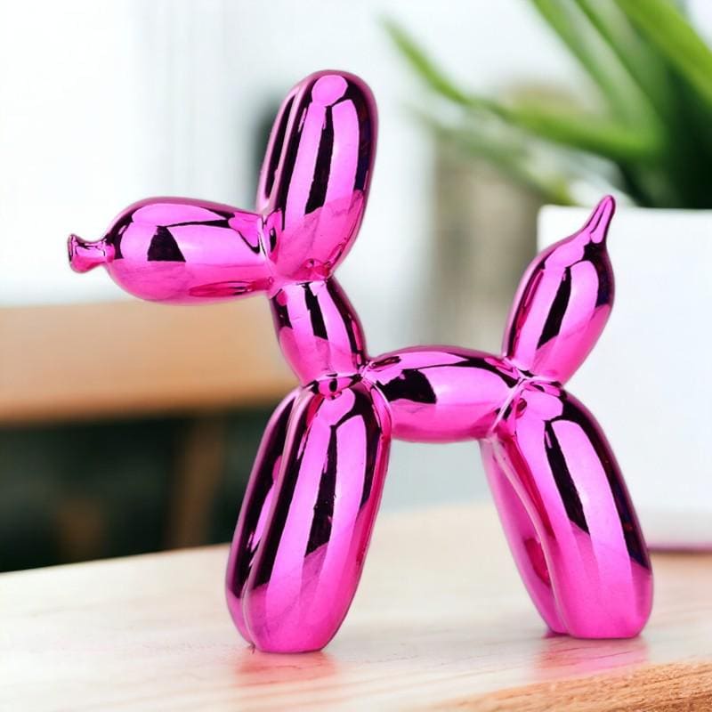 Resin Animal Sculpture For Table Decor, Decorative Animal Figurine Home Decor, Handmade Balloon Dog Ornament Resin Art, Cute Dog Lover Gift