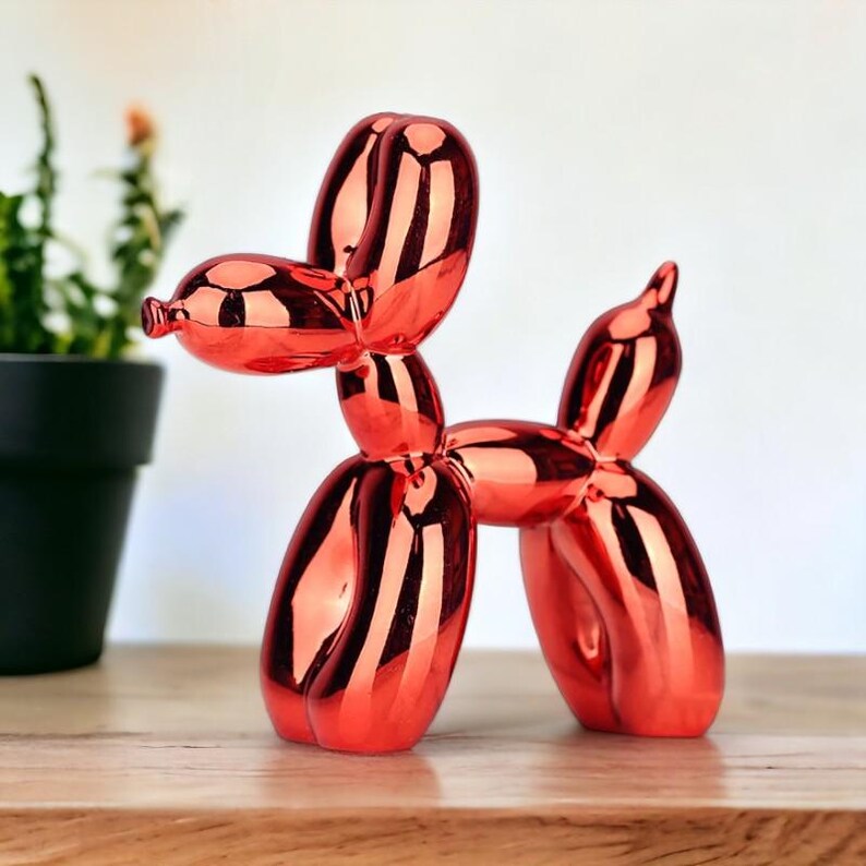 Decorative Animal Figurine Home Decor, Handmade Balloon Dog Ornament ...