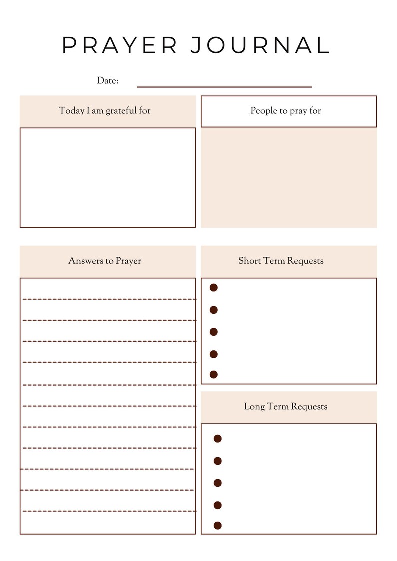 PLR PRAYER JOURNAL - Etsy