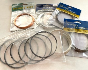 Memory Wire Lot - Jewelry Artistic Memory Wire - Jewelry Making