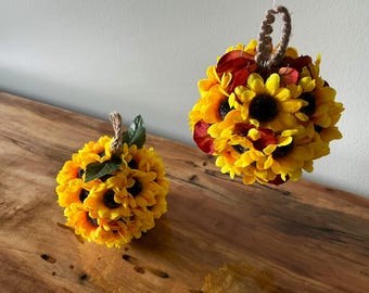 Sonnenblume Ornamental Kugel, Fenster hängende Dekor