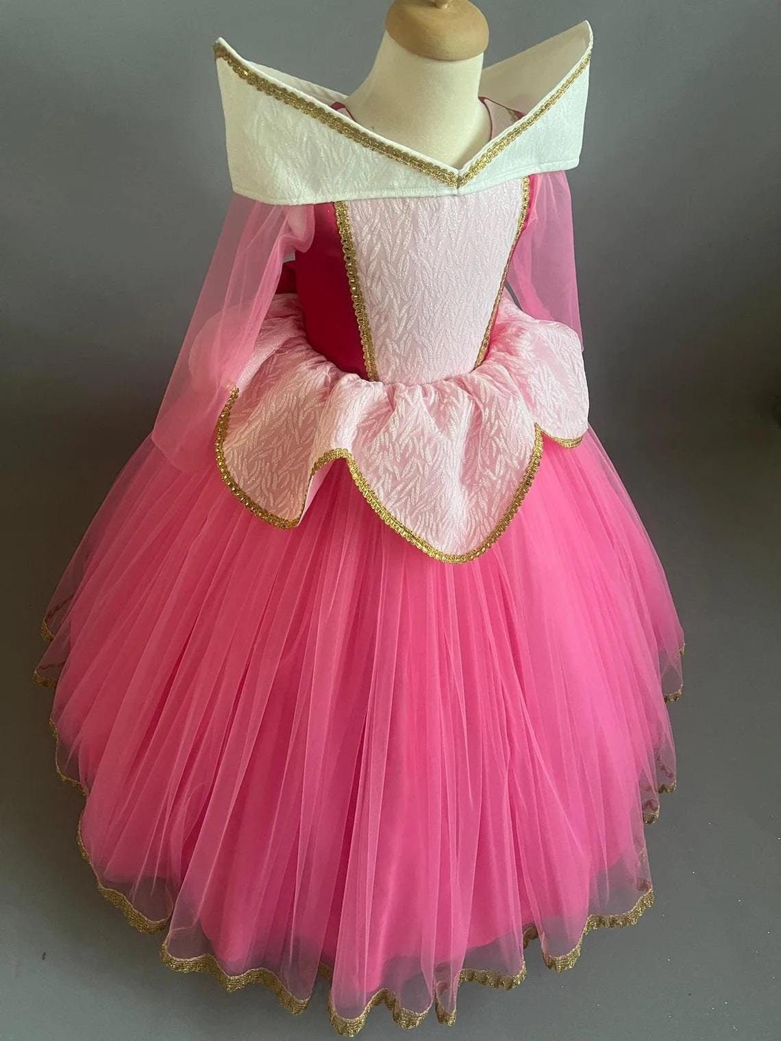 Sleeping Beauty Costume for Toddlers Princess Aurora Birthday Dress Pink Aurora Cosplay Outfit Etsy Canada