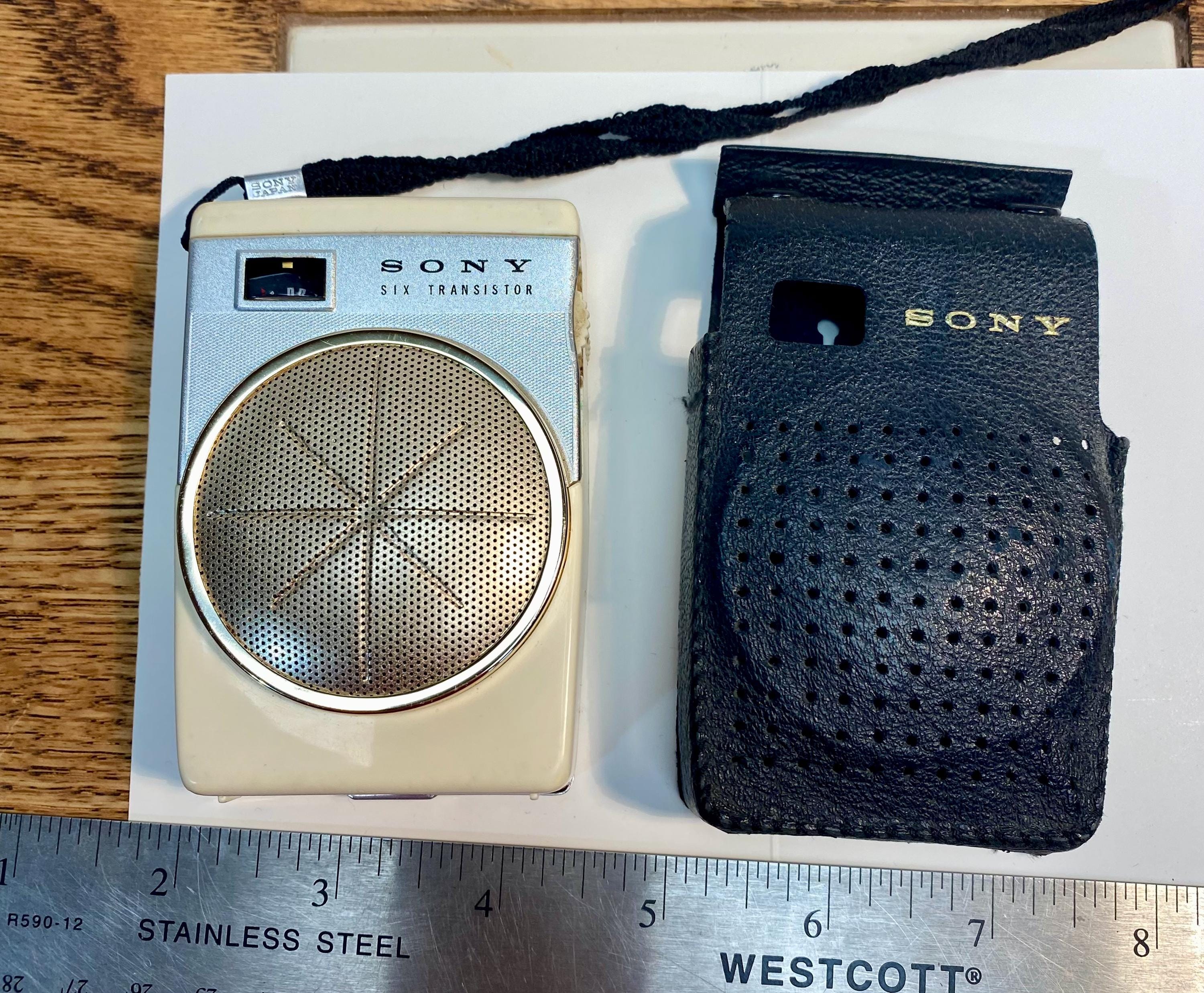 Transistor Radio With Leather Case - Etsy Canada