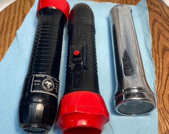 Vintage Eveready Flashlights