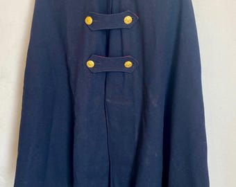 Mantello da infermiera vintage in lana