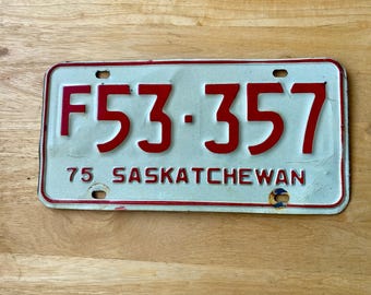 Targa agricola del Saskatchewan del 1975