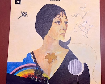Rarissimo album in vinile autografato da Belle Gonzalez