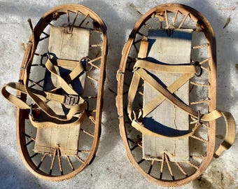 Botas de nieve estilo huella de oso vintage