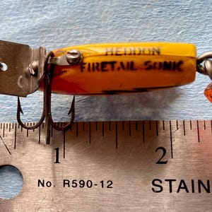 Heddon Fishing Antique - Etsy