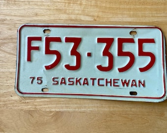 Targa agricola del Saskatchewan del 1975