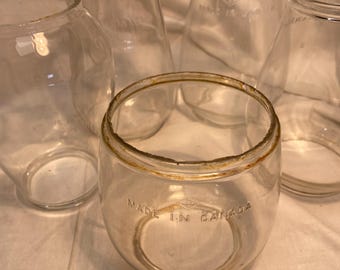 Globos de cristal para faroles de granero Dominion